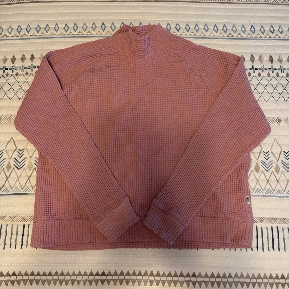 The North Face Women’s Mauve Waffle Knit Sweater